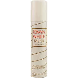 Jovan White Musk By Jovan Body Cologne Spray 2.5 Oz