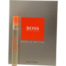 Boss In Motion By Hugo Boss Edt Vial On Card