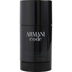 Armani Code By Giorgio Armani Alcohol Free Deodorant Stick 2.6 Oz