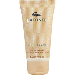 Lacoste Pour Femme By Lacoste Body Shimmer Lotion 2.5 Oz