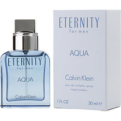 Eternity Aqua By Calvin Klein Edt Spray 1 Oz