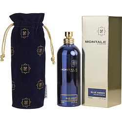 Montale Paris Blue Amber By Montale Eau De Parfum Spray 3.4 Oz
