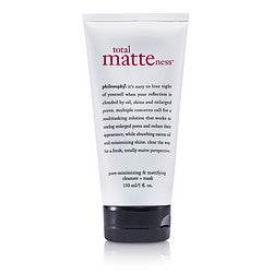 Total Matteness Pore-minimizing & Mattifying Cleanser + Mask --150ml-5oz