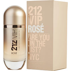 212 Vip Rose By Carolina Herrera Eau De Parfum Spray 2.7 Oz