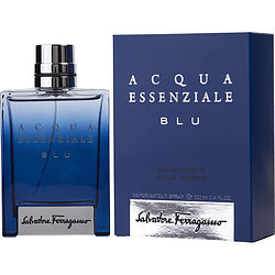 Acqua Essenziale Blu By Salvatore Ferragamo Edt Spray 3.4 Oz