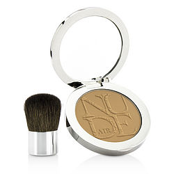 Christian Dior Diorskin Nude Air Healthy Glow Invisible Powder (with Kabuki Brush) - # 040 Honey Beige  --10g-0.35oz By Christian Dior