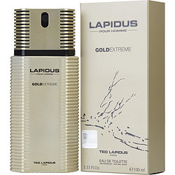 Lapidus Pour Homme Gold Extreme By Ted Lapidus Edt Spray 3.3 Oz