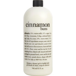 Cinnamon Buns Shampoo, Shower Gel & Bubble Bath--946.4ml/32oz