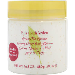 Green Tea Mimosa By Elizabeth Arden Honey Drops Body Cream 16.9 Oz