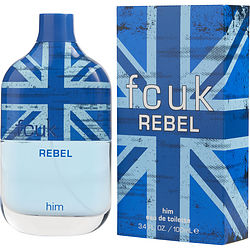 Fcuk Rebel Him By French Connection Edt Spray 3.4 Oz