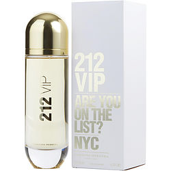 212 Vip By Carolina Herrera Eau De Parfum Spray 4.2 Oz