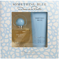 Oscar De La Renta Something Blue By Oscar De La Renta Eau De Parfum Spray 3.4 Oz & Body Lotion 6.7 Oz