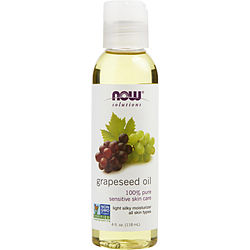 Now Essential Oils Grapeseed Oil 100% Pure Sensitive Skin Care 4 Oz By Now Essential Oils