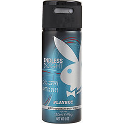 Playboy Endless Night By Playboy Deodorant Body Spray 5 Oz