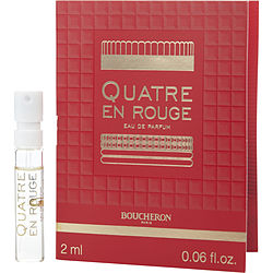Boucheron Quatre En Rouge By Boucheron Eau De Parfum Spray Vial On Card