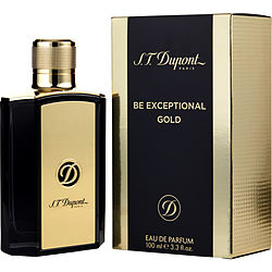 St Dupont Be Exceptional Gold By St Dupont Eau De Parfum Spray 3.3 Oz