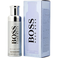 Boss Bottled Tonic By Hugo Boss On The Go Fresh Edt Spray 3 Oz