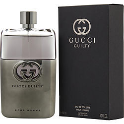 Gucci Guilty Pour Homme By Gucci Edt Spray 5 Oz (new Packaging)
