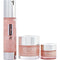 Moisture Surge Best Set: Hydrating Supercharged Concentrate + 72-hour Auto-replenishing Hydrator + All About Eyes --3pcs