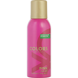 Colors De Benetton Pink By Benetton Deodorant Spray 5 Oz
