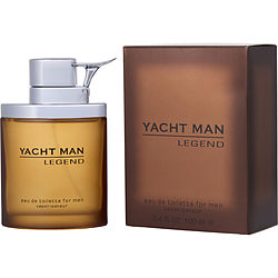 Yacht Man Legend By Myrurgia Edt Spray 3.4 Oz